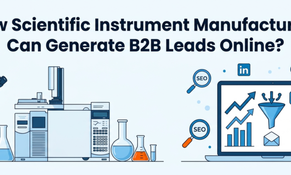 How Scientific Instrument Manufacturers Can Generate B2B Leads Online