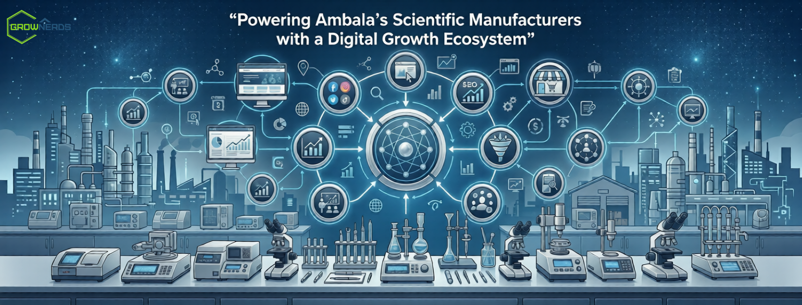 Digital Growth Ecosystem for Ambala Scientific Instrumental Manufacturers