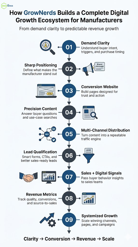 Build a Complete Digital Growth Ecosystem for Manufacturers