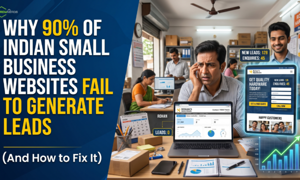Why 90% of Indian Small Business Websites Fail to Generate Leads (And How to Fix It)