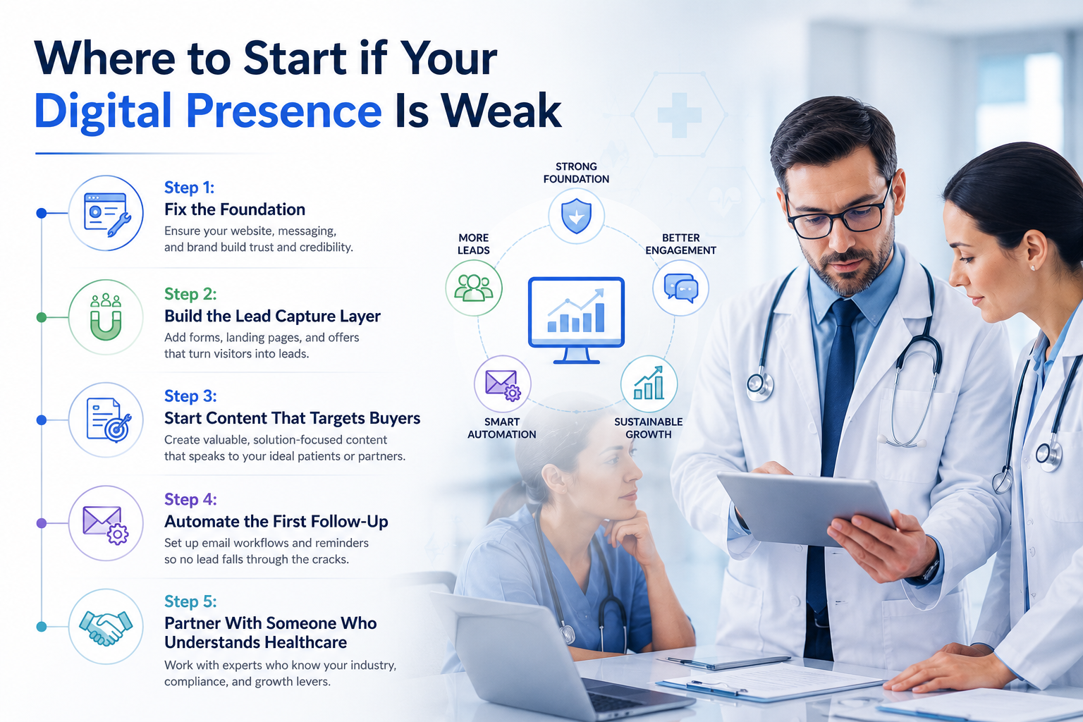 steps to start to build your digital presence 