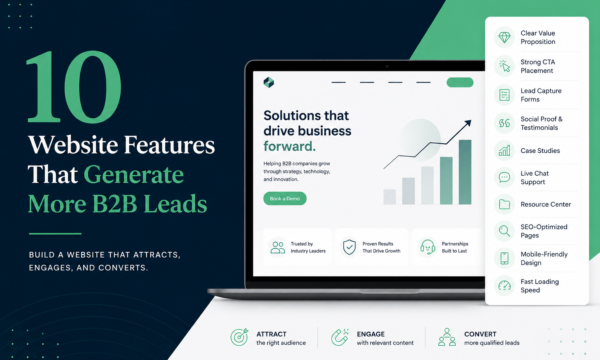 10 Website Features That Generate More B2B Leads