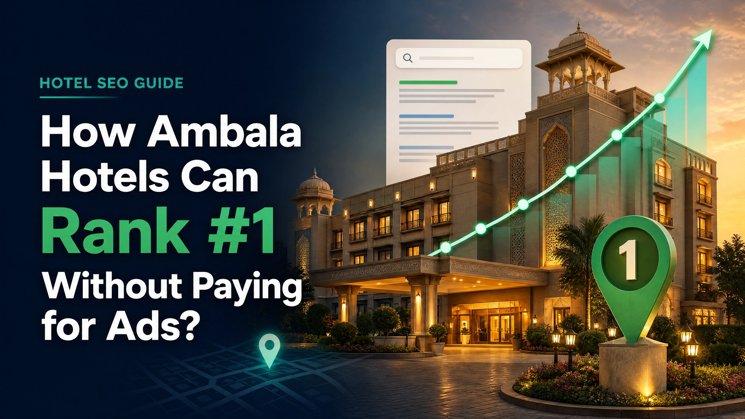 How Ambala Hotels can rank #1 without paying ads